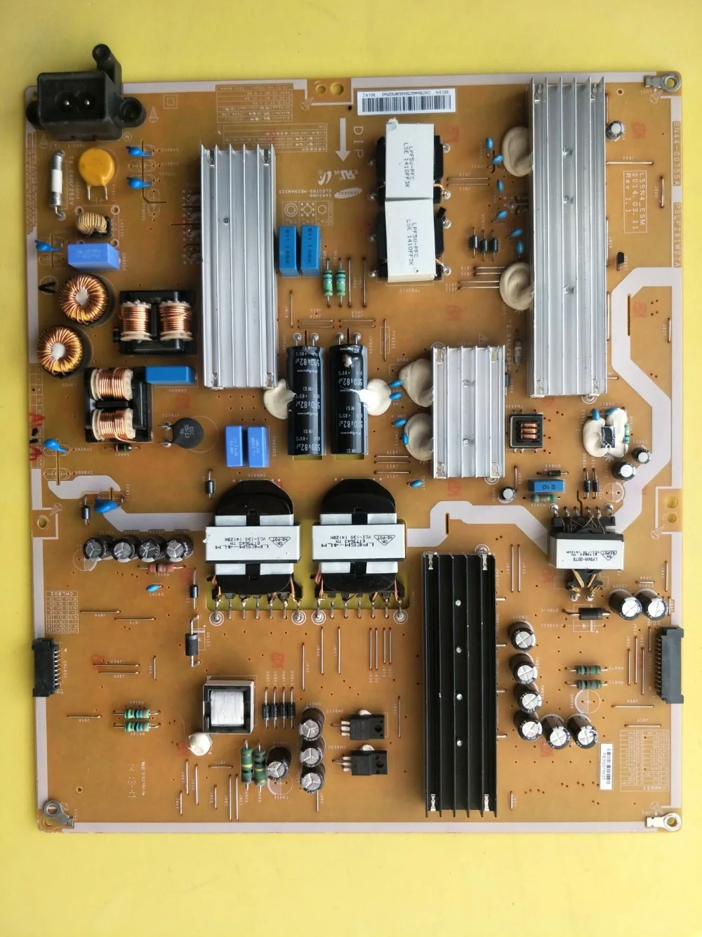 Original Samsung UA55HU7000J power supply board BN44-00755A L55N4-ESM PSLF281W07A TV Power supply LPE5M-4LM цена Original Samsung UA55HU7000J power supply board BN44-00755A L55N4-ESM PSLF281W07A TV Power supply LPE5M-4LM цены онлайн