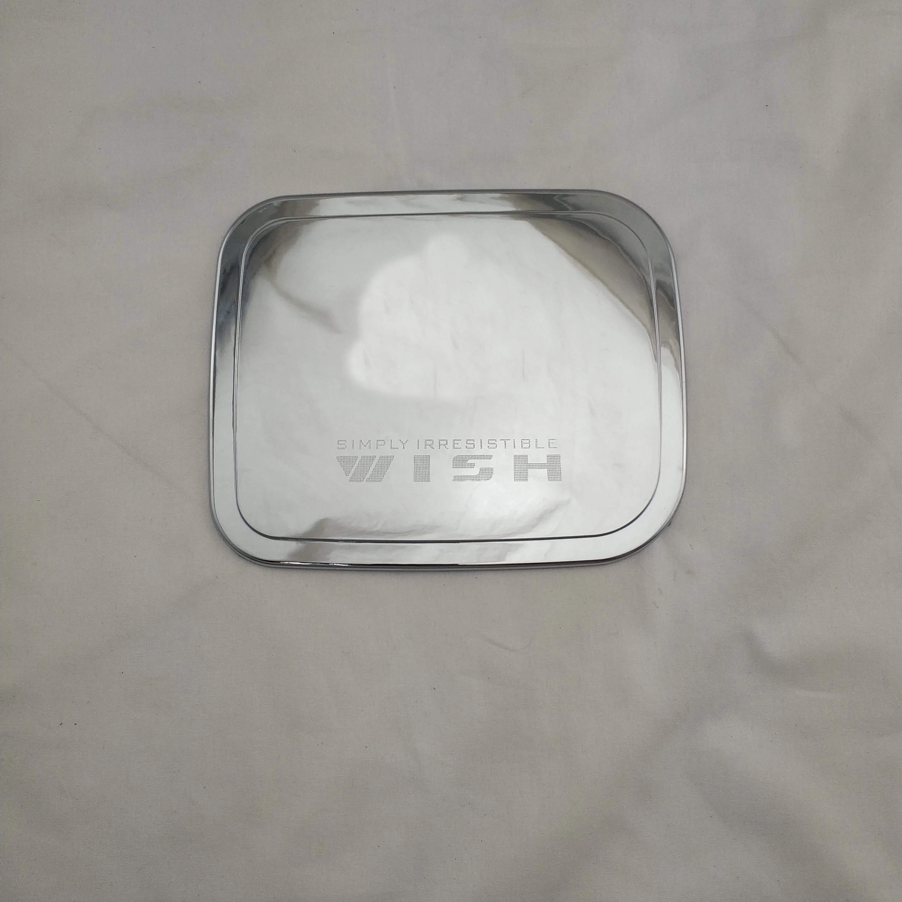 

Car fuel tank cover 1PCS ABS Chrome plated For Toyota Wish 2005-2012 Accessories Fuel Tank Cap Cover