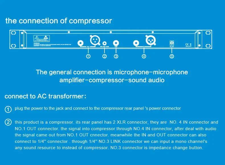 Alctron CP540 Профессиональный одноканальный микрофон предусилитель компрессор/ограничитель, студийный компрессор, Pro Mic предварительный компрессор