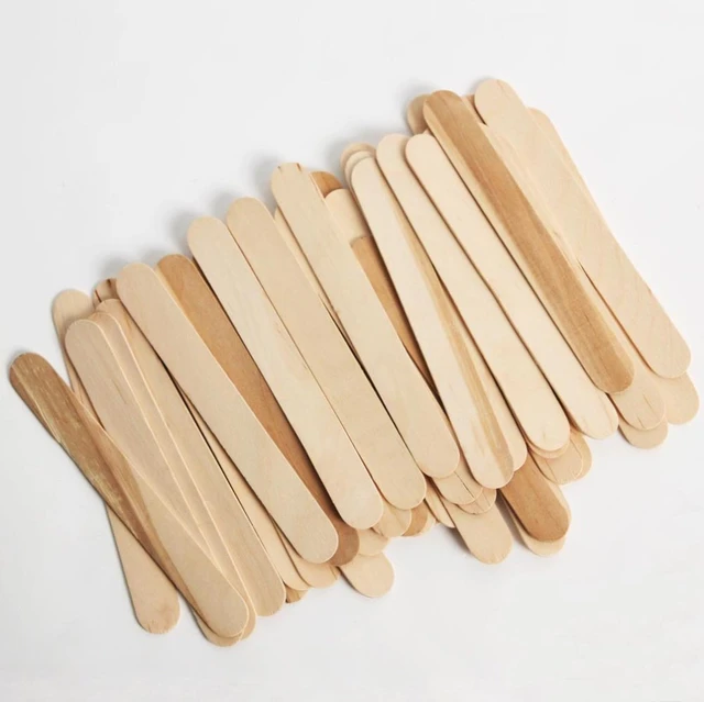  300PCS Wooden Sticks for Crafts – 2.5 Inch Wooden
