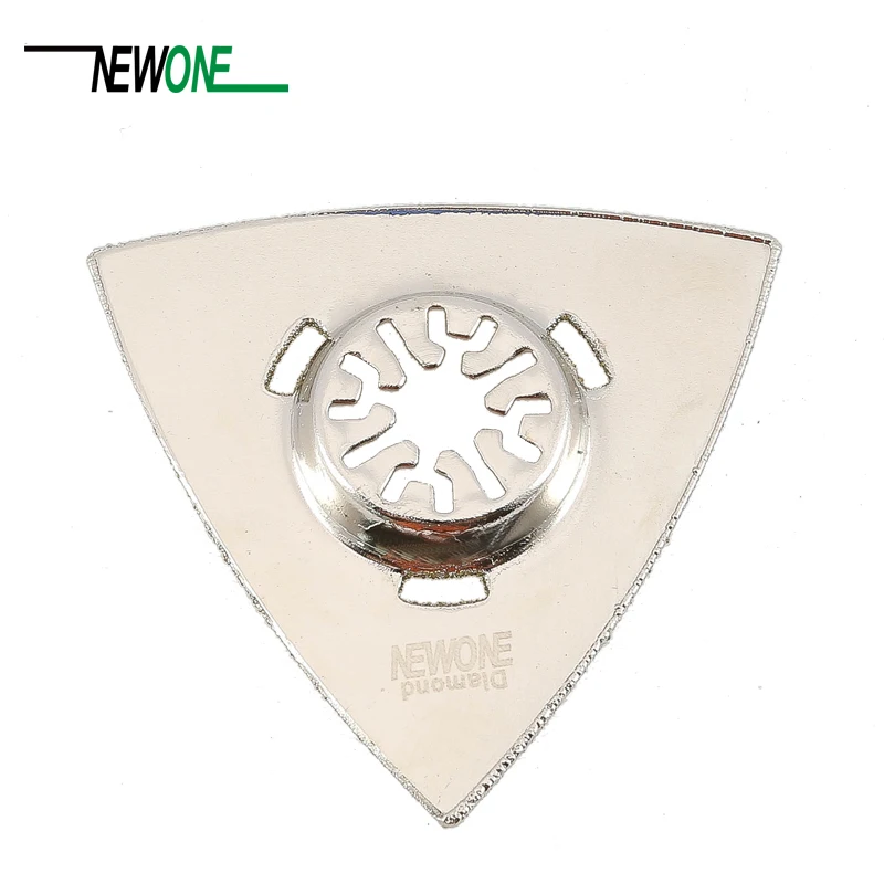 1 pcs of 80mm triangular Diamond rasp oscillating multitool saw blade fit for most brand of renovator power tools as Fein, Bosch