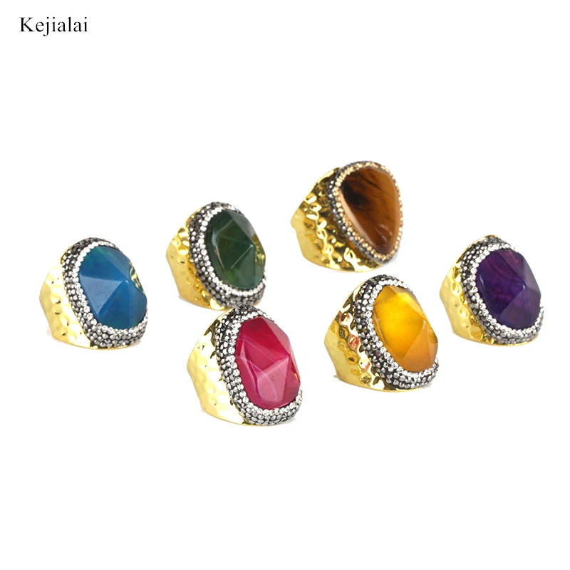 Золото цвет граненый оникс Амулет из друзы камней шероховатый сырой Druzy Кристалл