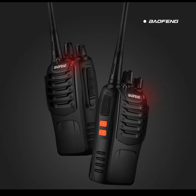 2 шт. BF888S портативный радиопередатчик fm UHF двухстороннее Радио BF 888 S Ham коммуникатор HF cb радиостанция рация Baofeng BF-888S