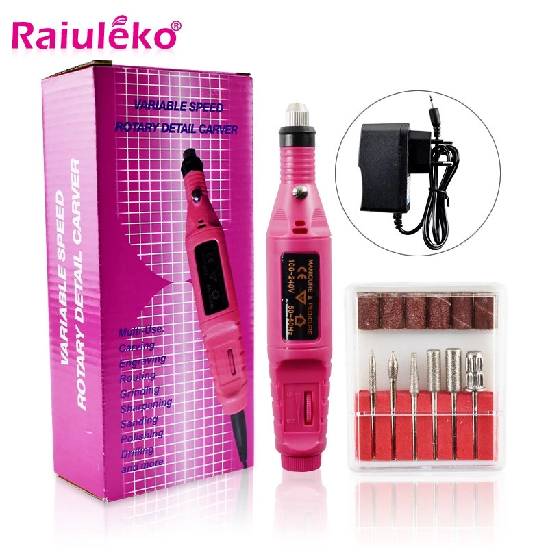 

Manicure Nail File Electric Nail Tools Nails Art Cutters for Manicure Apparatus for Manicure Grinding Machine Drill Device