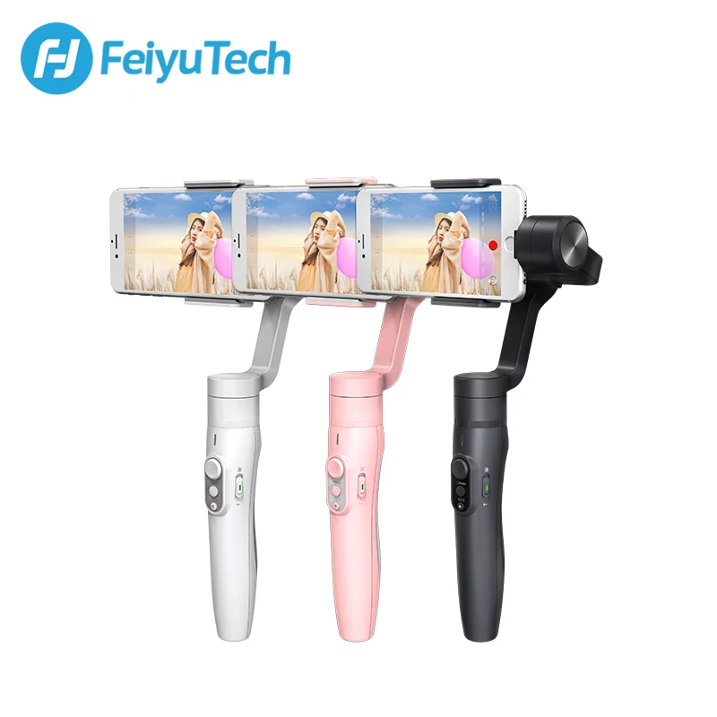 Original FeiyuTech Vimble 2 Feiyu 3-Axis Handheld Smartphone Gimbal Stabilizer with 183mm Pole Trip