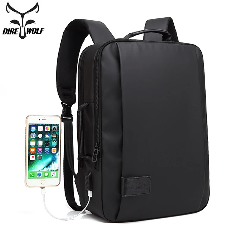 

Men Backpacks Waterproof Oxford Cloth 15.6 inch Laptop Bag Multifunctional Laptop Business backpack unisex For iPad Pro Macbook