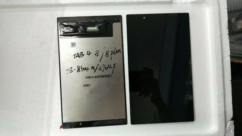 Для Lenovo TB 8504F M показывает TAB4 8 Plus сенсорный экран 8704F N в сборе|touch screen|touch screen 88&quot touch