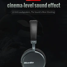 Bluedio V2 Bluetooth наушники Беспроводная гарнитура PPS12 драйверы с микрофоном Высококачественные наушники для телефона и музыки