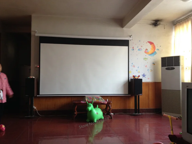 Electric projection screen pic 26