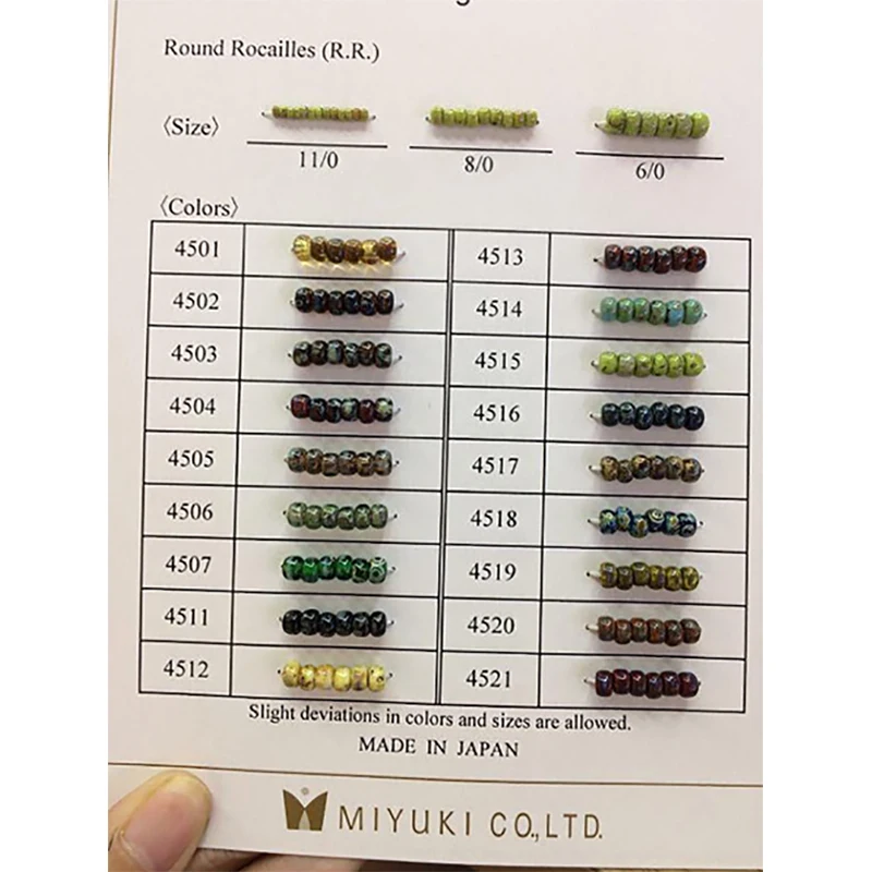 13 г/лот LMA 4*7 мм 4514L Miyuki Magatama стеклянные бусины Пикассо для изготовления ювелирных