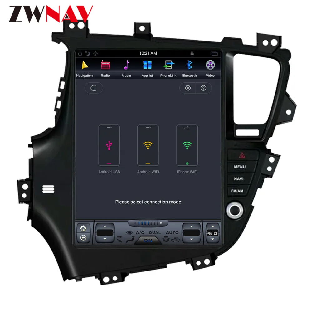 Sale ZWNVA Tesla IPS Screen Android 6.0 Car No DVD Player Radio GPS Navigation For KIA Optima KIA K5 2010 2012 2013 left hand drive 4 Sale ZWNVA Tesla IPS Screen Android 6.0 Car No DVD Player Radio GPS Navigation For KIA Optima KIA K5 2010 2012 2013 left hand drive 4