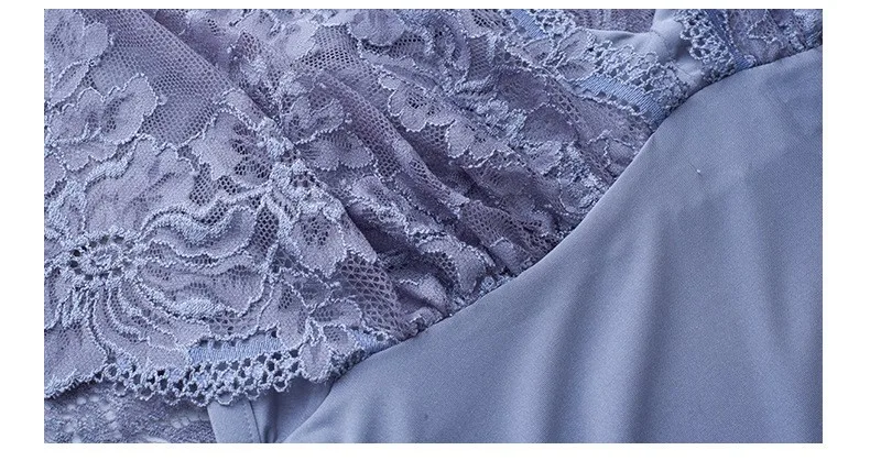 2017 Summer Lace Pajamas Lounge Women Modal Sexy V