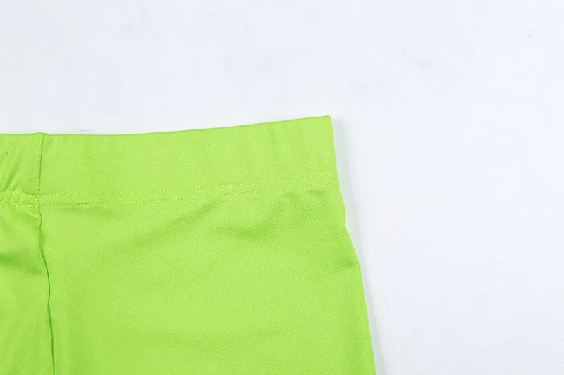 Летние зеленые Комплекты Женские футболки+ повседневные шорты, брюки для спортивной одежды, женская повседневная спортивная одежда, сексуальный комплект для йоги, спортивный костюм
