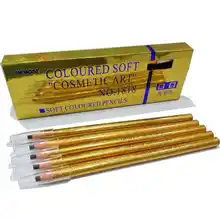 1 упаковка, 12 шт., водостойкий косметический карандаш для бровей, темно-кофейный, коричневый, серый, черный, цветные мягкие наборы для макияжа, набор