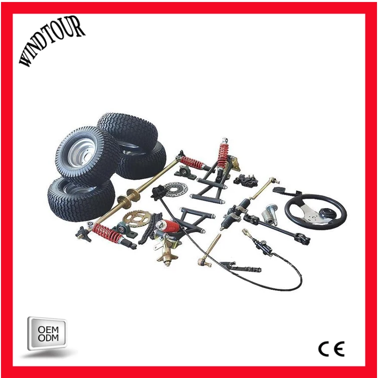 

Go kart DIY axle and wheel set