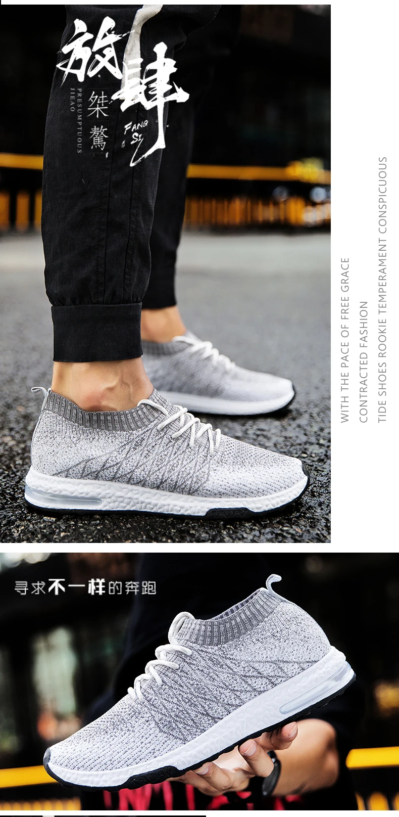 sapatos casuais deslizamento no verão sapatos masculinos