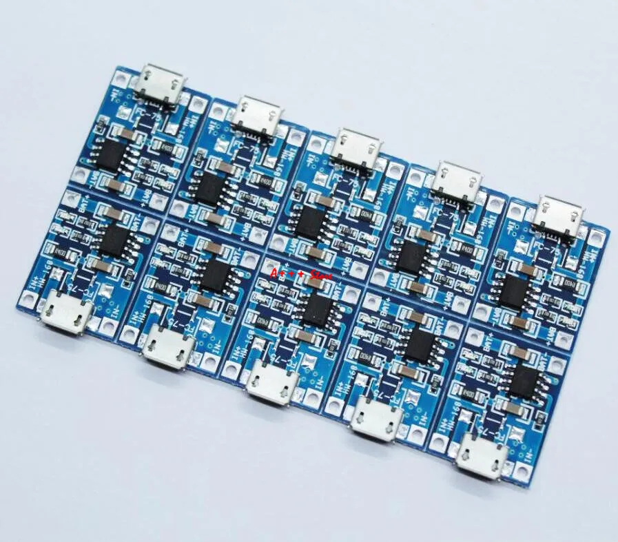 Зарядная плата TP4056 1A Lipo для аккумулятора модуль зарядного устройства литиевая