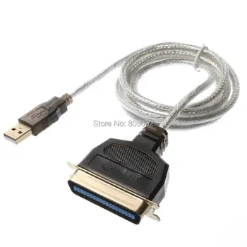 

USB 2.0 to Parallel IEEE 1284 25Pin DB25 Parallel Printer Adapter Cable Cord for PC Laptop Desktop Notebook Computer