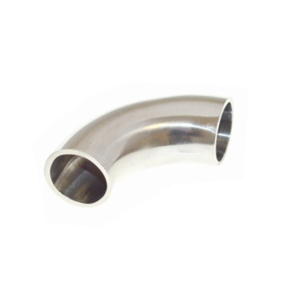 16mm-38mm OD 304 codo de acero inoxidable 90 grados soldadura sanitaria codo Conexión de tubería accesorios pulido comida grado 16mm-38mm OD 304 codo de acero inoxidable 90 grados soldadura sanitaria codo Conexión de tubería accesorios pulido comida grado