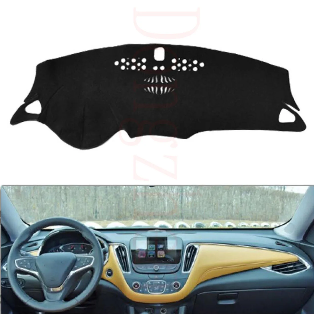 

Dongzhen Fit For Chevrolet Malibu XL 2016 Car Dashboard Cover Avoid Light Pad Instrument Platform Dash Board Cover