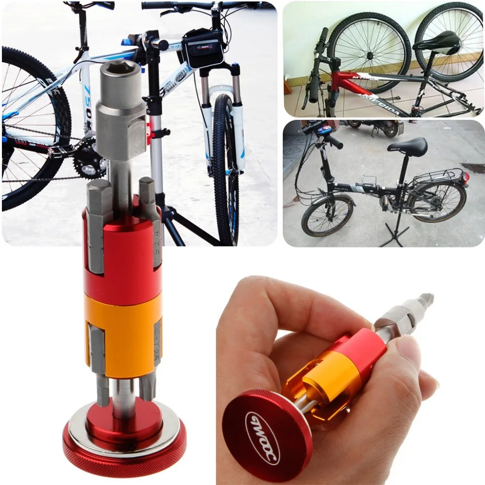 

Bike Repair Tool Six Angle Hidden Type T25 Combination Multifunctional Accessory hot sale