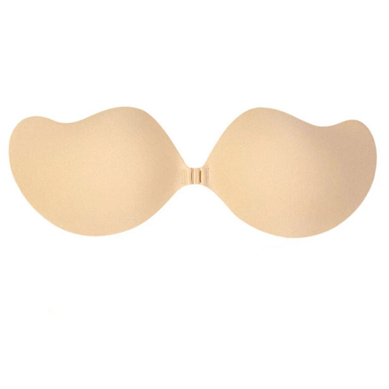 For Women Ladies Sexy Bra Breast Petals Silicone Push Up Bra Self