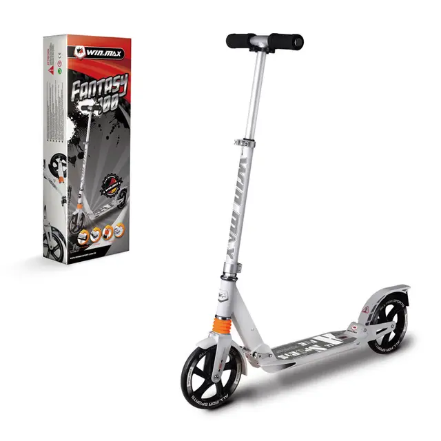 Cheap New Adjustable Foldable Kick Scooter Adult Urban Scooters Aluminum Alloy Adjustable Height 2 PU Wheels Kick Scooter 2 Colors