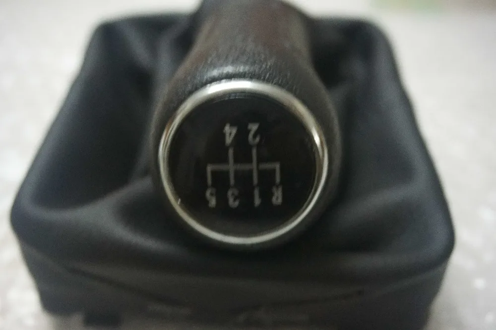 

FOR VW POLO VENTO 2002 2003 2004 2005 2006 2007 2008 2009 2010 NEW 5 SPEED CAR GEAR Shifter KNOB WITH LEATHER BOOT 6Q1711113