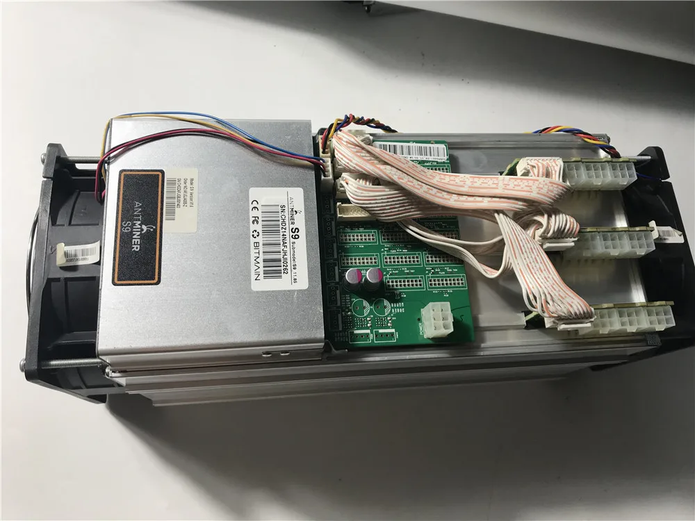 98% Новый AntMiner S9 11 85 T (без PSU) Asic Bitcoin SHA-256 BTC BCH Шахтер экономичный чем Antminer T9 + WhatsMiner M3