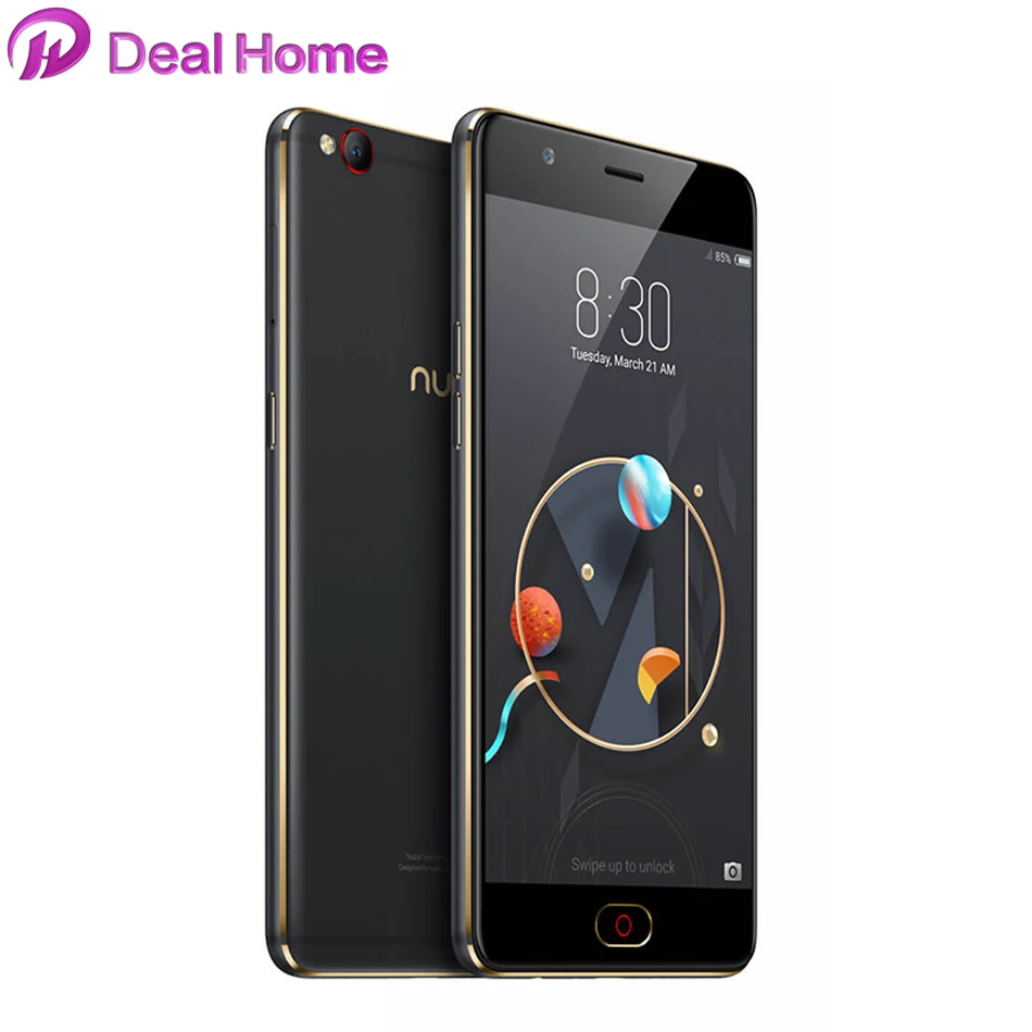 Оригинальный zte Nubia m2 Lite Смартфон Android MT6750 Octa Core 3 ГБ Оперативная память 6 4G B