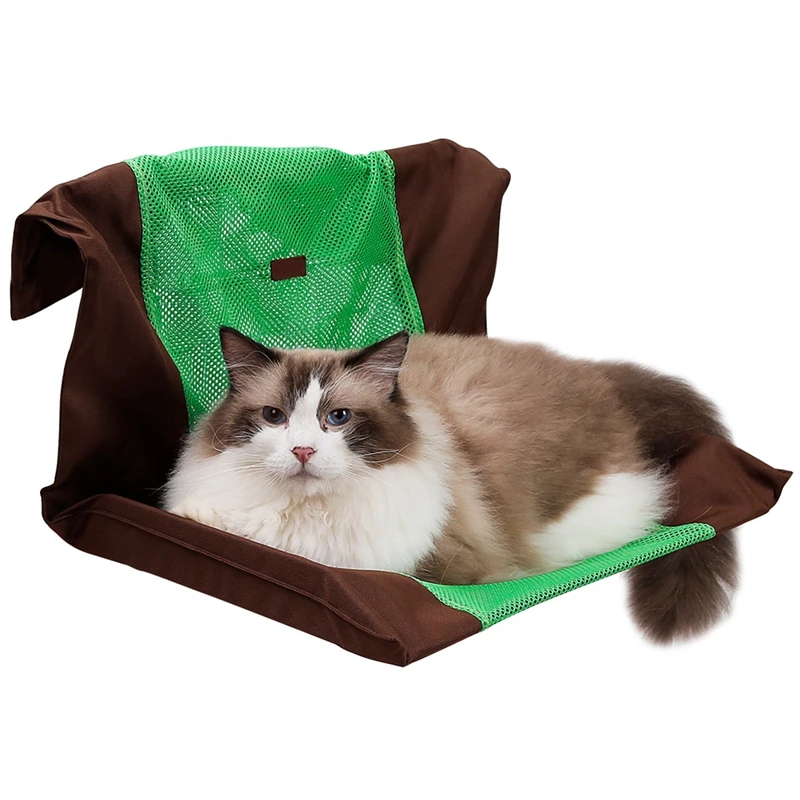 

Cat Bed Removable Window Sill Cat Radiator Bed Hammock Perch Seat Lounge Pet Kitty Hanging Bed Cosy Cat Hammock Mount Pet Seats