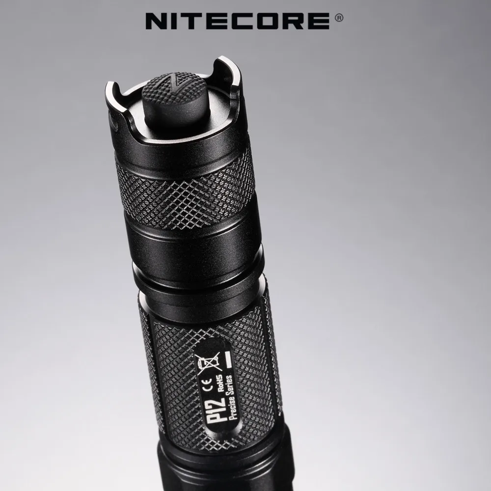 Версия точные серии Nitecore P12 портативный тактический фонарик 1000 люмен CREE XM-L2 U2 светодиодный