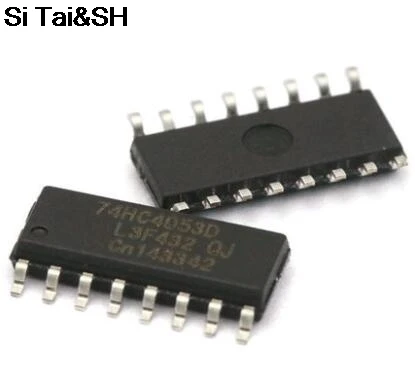 50 PCS 74HC4053D SOP-16 74HC4053 HC4053 SMD demultiplexer new