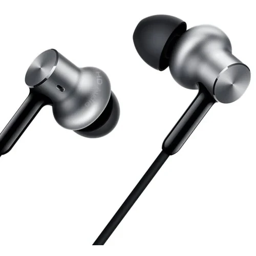 Новые гибридные наушники-вкладыши Xiaomi Pro HD QTEJ02JY Серебристые проводные наушники с