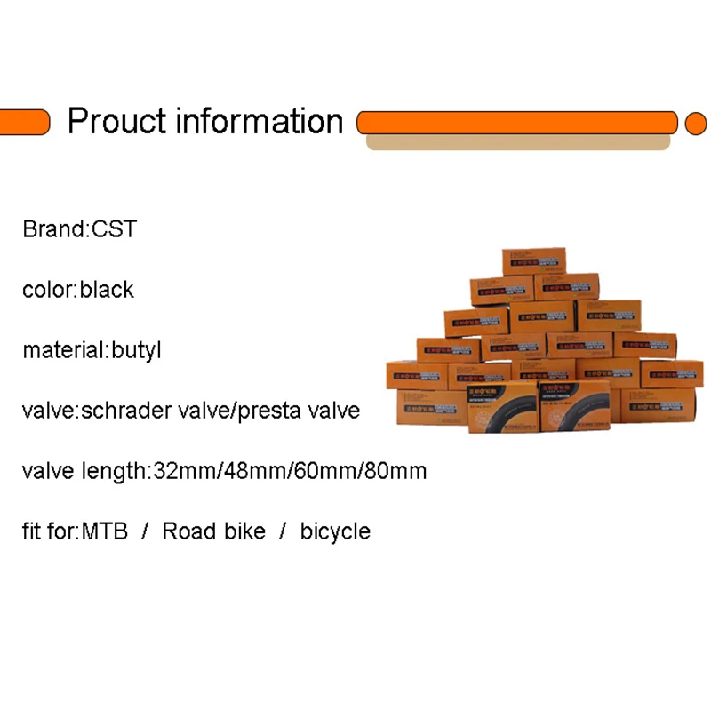 1*5 шт 10 шт 20 шт 80 мм Presta клапан для велосипеда внутренняя труба резиновая внутренняя велосипедная шина для шоссейных гонок карбоновые колеса 700C/18-25
