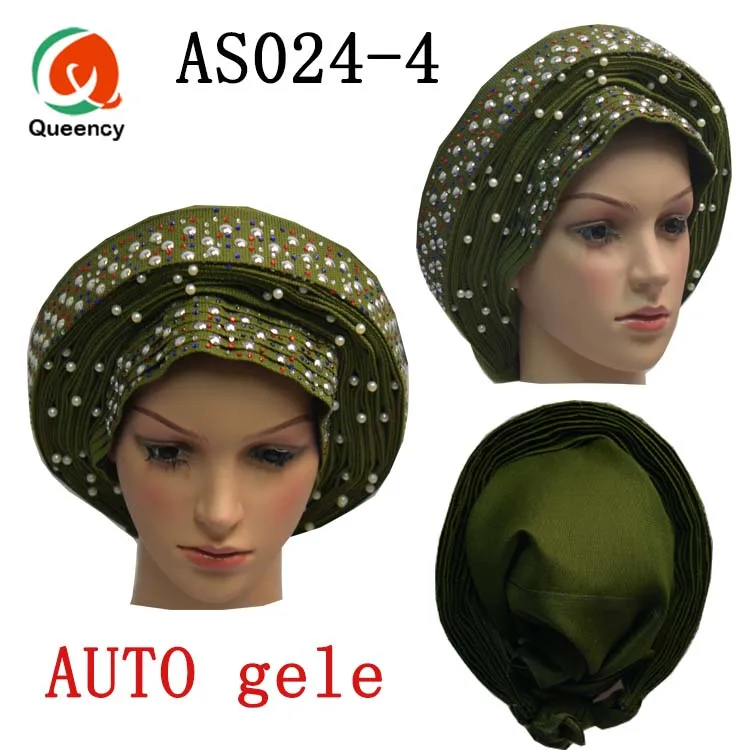 2018 Queency Африканский уже сделанный Aso oke головной убор авто геле для дам свадьба и