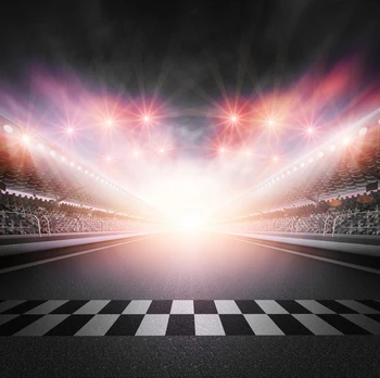 

HUAYI Photo Backdrop Race Track Birthday Celebrate Party Bokeh Photo Studio Photocall New Photo Printer-in Background XT-7145