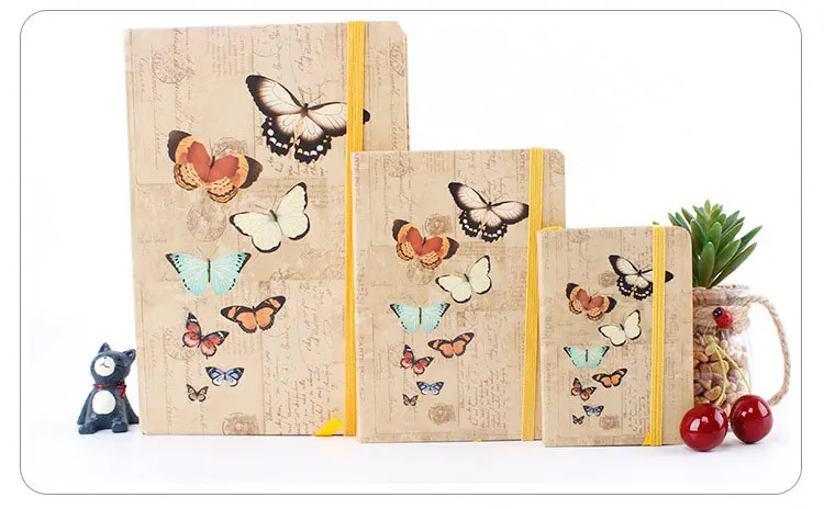 JUGAL-korean-Stationery-Notebook-A5A6-Butterfly-Flowers-Personal-Diary-School-Notebook-Agenda-Escolar-Office-&-School-Supplies02