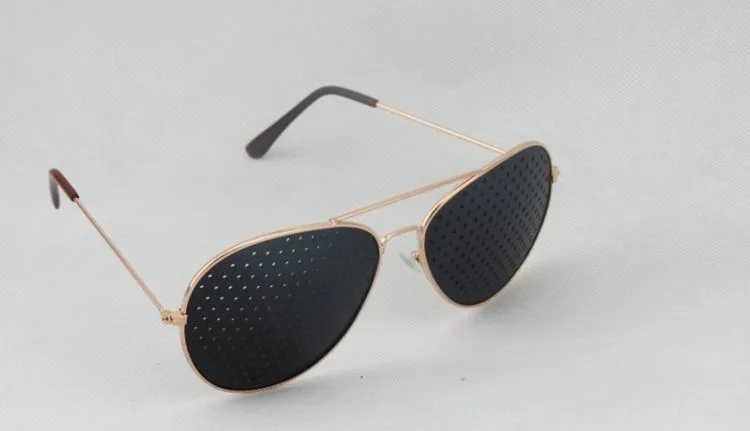 big black sunglasses YOOSKE Retro Pinhole Sunglasses for Women Men Small Holes Eyeglasses Vision Care Glasses Unisex Eyesight Improver Glasses white sunglasses women