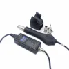 PIGONG 220V Portable Hot Air Gun BGA Rework Solder Station Hot Air Blower Heat Gun Intelligent detection and cool air 8858-L 1
