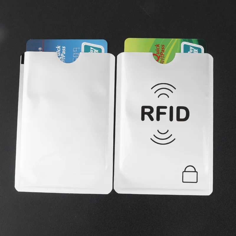 UMODIER анти кошелек Rfid Блокировка бизнес держатель для карт алюминиевый банковский