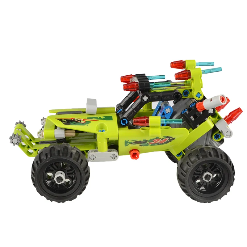 

Technic Series Pull Back Desert off-road Vehicle Building Block Enlighten Compatible with LegoINGlys Educational Toy 161 Pcs