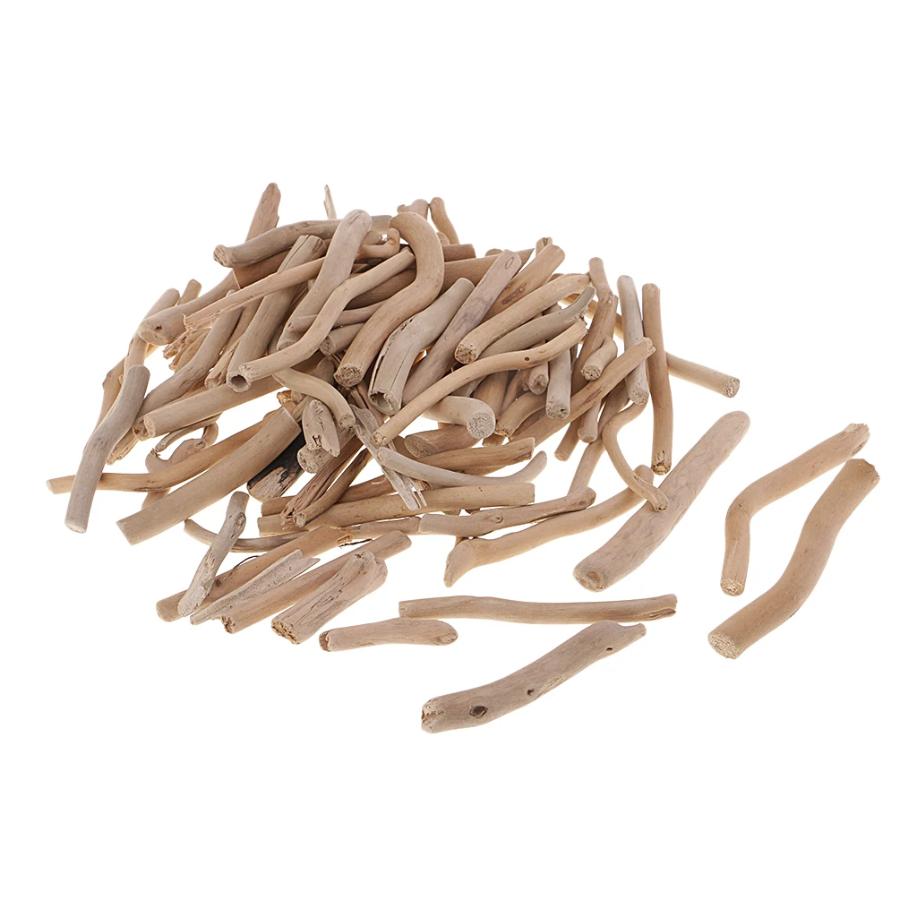 125g Driftwood Pieces Branches Northumbrian Coastline Display Arts and Craft DIY Woodworking Rustic Wedding Table Decorations
