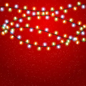 

Led Colorful Light Red wall backdrop Vinyl cloth High quality Computer print party Backgrounds