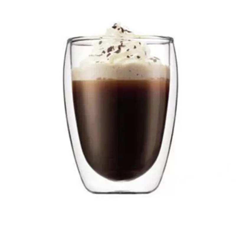 

Heat-resistant Double Wall Glass Cup Beer Coffee Cup Set Handmade Creative Beer Mug Tea Cup Whiskey Glass Cups Drinkware
