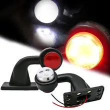 #Special Offers 2Pcs 12V LED Side Marker Lights Elbow Outline Rear Lamp for Trailer Truck Lorry #Special Offers 2Pcs 12V LED Side Marker Lights Elbow Outline Rear Lamp for Trailer Truck Lorry