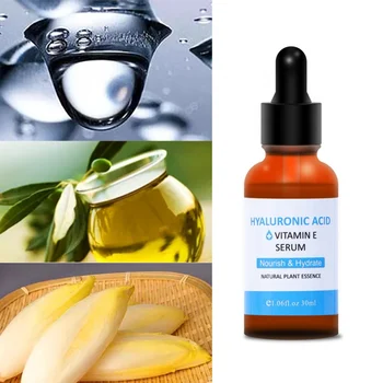 

New Arrival Hyaluronic Acid Essence Deep Hydrating Tighten Skin Lighten Fine Lines Anti-Wrinkle Moisturizing Essential Liquid