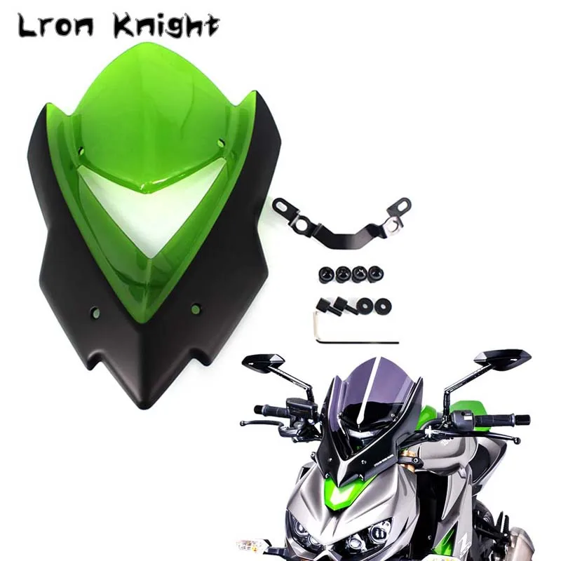 

For Kawasaki Z1000 Z 1000 2014 2015 2016 2017 Motorcycle Accessories Windscreen Windshield Double Bubble Bicicleta Green
