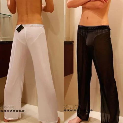 men's nylon pants with mesh lining
