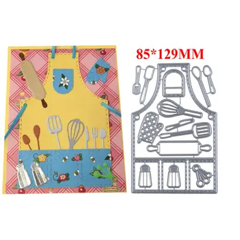 

85*129MM Card Craft Embossing Dies Cutting Cooking Tool Metal steel cutting dies Stencils for Diy scrapbooking Paper photo album